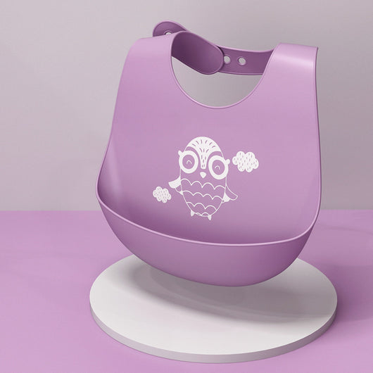 Babero Alimentador Impermeable para Bebés con Bolsillos de Silicona Suave - Image 16