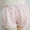 Pantalones Bloomers de Algodón Suave con Encaje - Shorts de Seguridad Calabaza