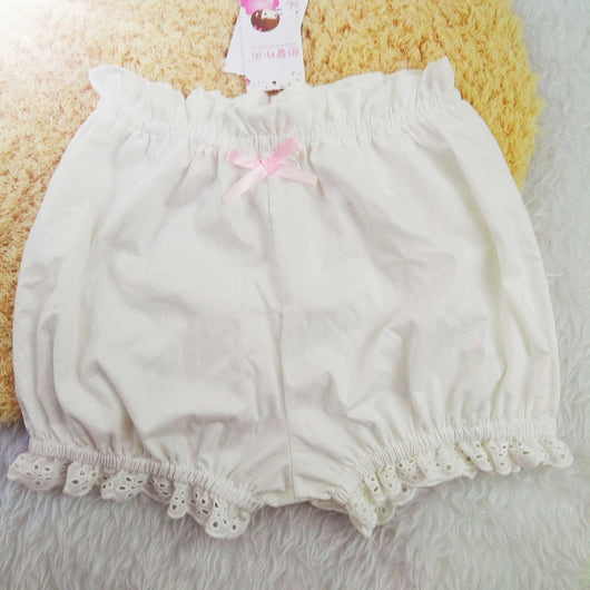 Pantalones Bloomers de Algodón Suave con Encaje - Shorts de Seguridad Calabaza - Image 4