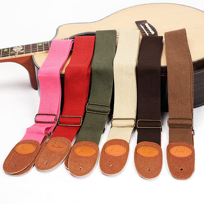Correa para Guitarra Eléctrica y Acústica - Diseño Madera Folk - Image 8