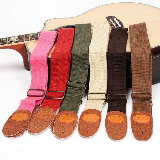 Correa para Guitarra Eléctrica y Acústica - Diseño Madera Folk - Image 8