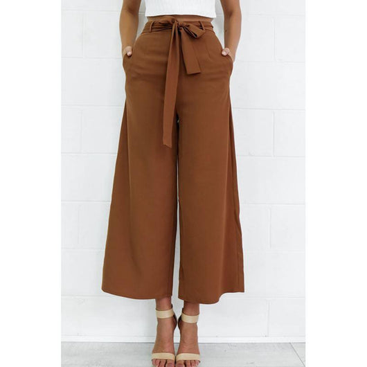 Pantalones Capri Cintura Media Ajustados - Estilo Europeo y Estadounidense - Image 5