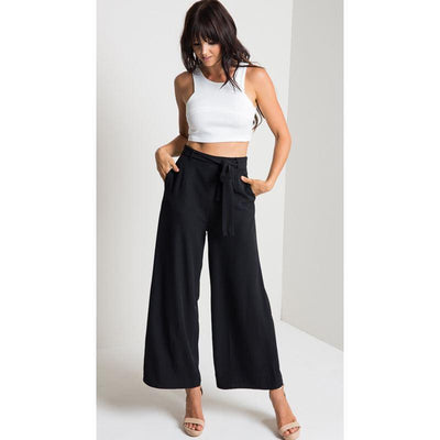 Pantalones Capri Cintura Media Ajustados - Estilo Europeo y Estadounidense - Image 6