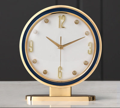 Reloj de Escritorio con Diseño de Cuero Moderno - Image 12