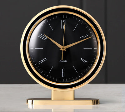 Reloj de Escritorio con Diseño de Cuero Moderno - Image 6
