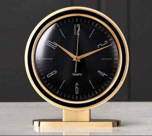 Reloj de Escritorio con Diseño de Cuero Moderno - Image 6