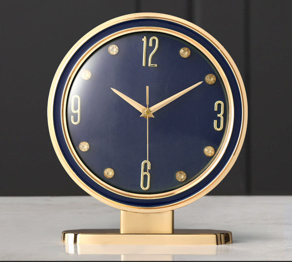 Reloj de Escritorio con Diseño de Cuero Moderno - Image 7