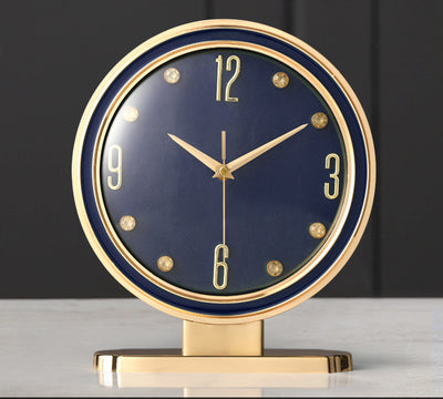 Reloj de Escritorio con Diseño de Cuero Moderno - Image 7
