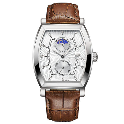 Reloj Automático de Lujo Six-Pin Rectangular Resistente para Hombre - Image 7