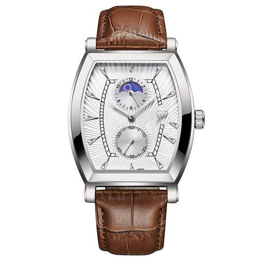 Reloj Automático de Lujo Six-Pin Rectangular Resistente para Hombre - Image 7