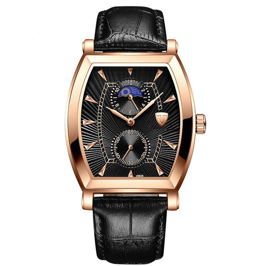 Reloj Automático de Lujo Six-Pin Rectangular Resistente para Hombre - Image 12
