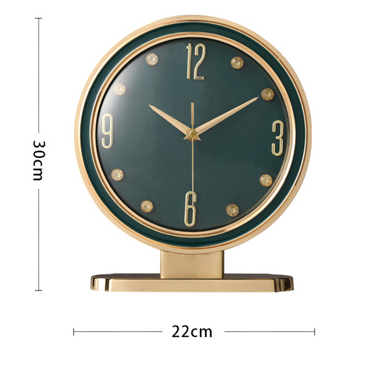 Reloj de Escritorio con Diseño de Cuero Moderno - Image 9