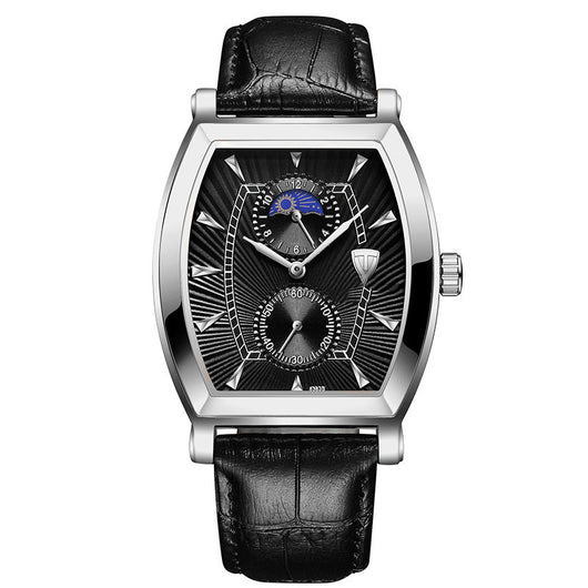 Reloj Automático de Lujo Six-Pin Rectangular Resistente para Hombre - Image 6