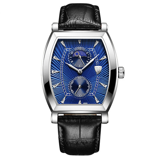 Reloj Automático de Lujo Six-Pin Rectangular Resistente para Hombre - Image 5