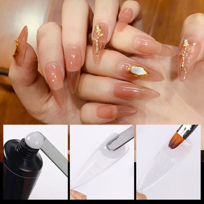 Láminas de Uñas Artísticas Ultra Finas sin Marcas - 100 Piezas con Escala - Image 7