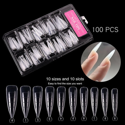Láminas de Uñas Artísticas Ultra Finas sin Marcas - 100 Piezas con Escala - Image 8