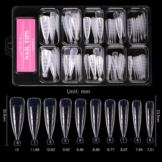 Láminas de Uñas Artísticas Ultra Finas sin Marcas - 100 Piezas con Escala - Image 5