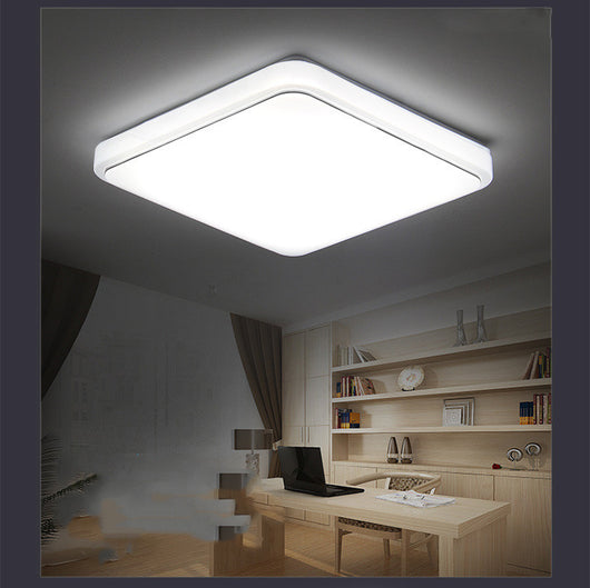 Plafón de Techo LED Cuadrado - Iluminación Moderna para Sala y Dormitorio - Image 9