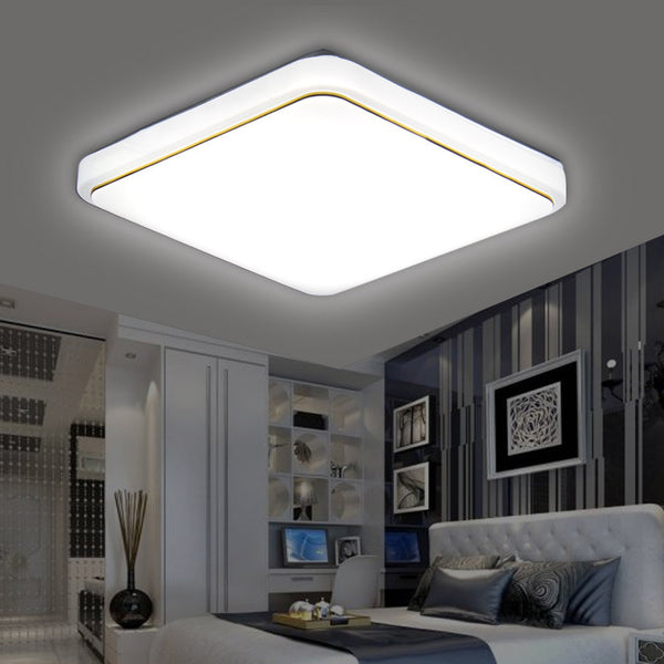 Plafón de Techo LED Cuadrado - Iluminación Moderna para Sala y Dormitorio - Image 3