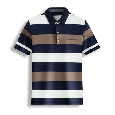 Playera Casual para Hombre con Cuello Contrastante - Image 7