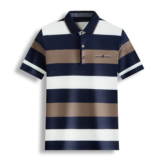 Playera Casual para Hombre con Cuello Contrastante - Image 7