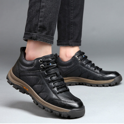 Zapatos Deportivos de Invierno para Hombre - Cuero y Lana - Image 3