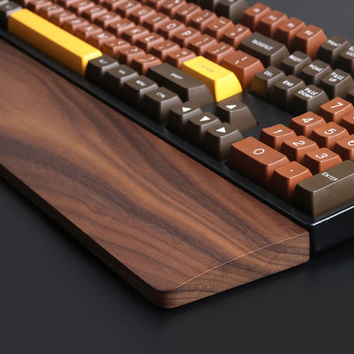 Reposamuñecas para Teclado Mecánico en Madera de Nogal - Image 11
