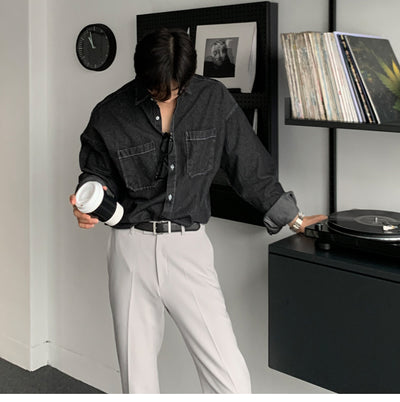 Chaqueta Casual Estilo Hong Kong - Diseño Japonés Holgado Versátil - Image 7