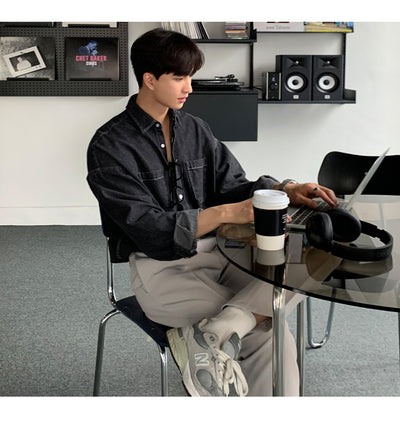 Chaqueta Casual Estilo Hong Kong - Diseño Japonés Holgado Versátil - Image 15