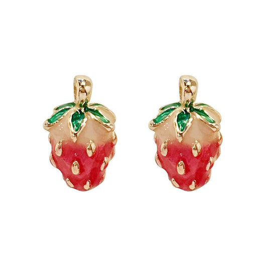 Aretes Fresa Glaseado Retro - Image 10