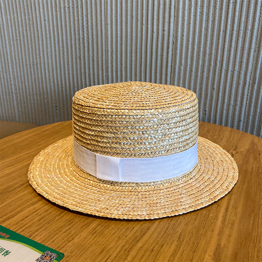 Sombrero de Rafia Tejido para Mujer - Protección Solar Elegante - Image 4