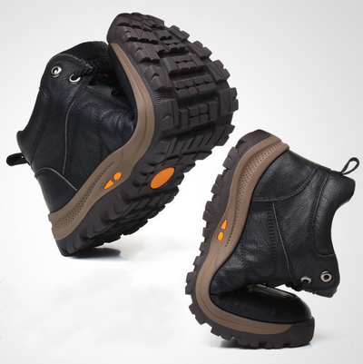 Zapatos Deportivos de Invierno para Hombre - Cuero y Lana - Image 7