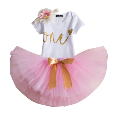 Vestido Princesa para Niña - Romper Elegante para Cumpleaños
