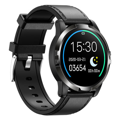 Pulsera Inteligente Go3 con Pantalla Redonda - Monitor Cardíaco, Presión Arterial y Oxígeno