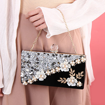 Bolso de Noche Vintage con Diamantes Brillantes - Image 2