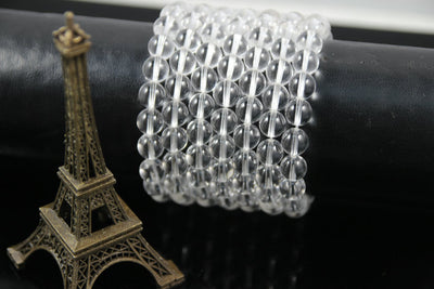 Pulsera Étnica de Cristal Blanco para Mujer - Image 6