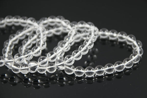 Pulsera Étnica de Cristal Blanco para Mujer