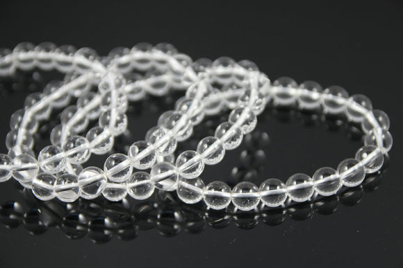 Pulsera Étnica de Cristal Blanco para Mujer