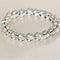 Pulsera Étnica de Cristal Blanco para Mujer