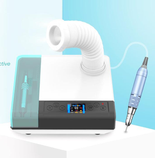 Máquina de Manicura 3 en 1 con Aspirador, Luz LED y Pulidor Eléctrico - Image 12