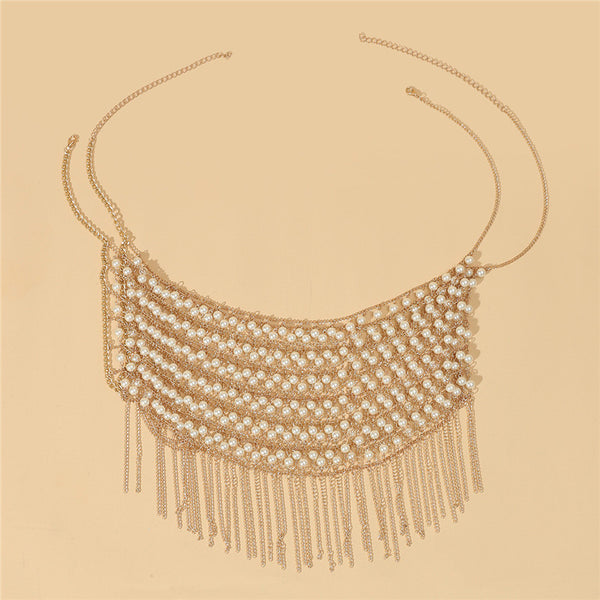 Cadena Corporal Artesanal Estilo Exagerado - Image 3
