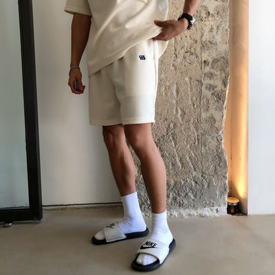 Conjunto Deportivo Casual de Algodón: Polo Holgado y Shorts de 5 Puntos - Image 16