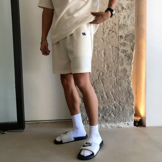 Conjunto Deportivo Casual de Algodón: Polo Holgado y Shorts de 5 Puntos - Image 4