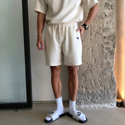 Conjunto Deportivo Casual de Algodón: Polo Holgado y Shorts de 5 Puntos - Image 6