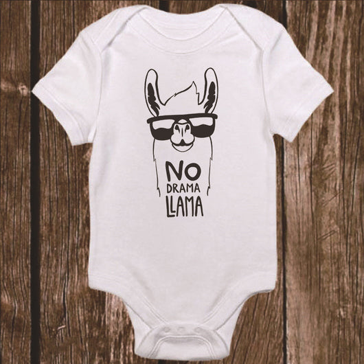 Playera Estilo Europeo Americana - Diseño Divertido Save the Drama for Your Llama - Image 7