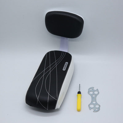 Asiento Trasero para Bicicleta con Respaldo y Cojín Ergonómico - Image 10
