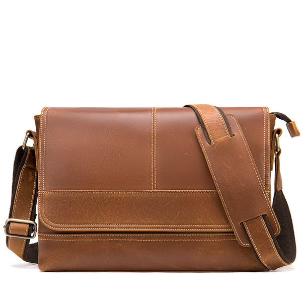 Maletín Bandolera de Cuero Genuino para Hombre - Image 5