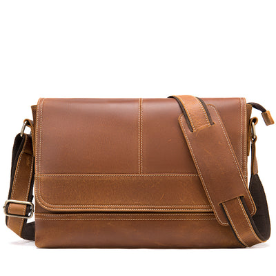 Maletín Bandolera de Cuero Genuino para Hombre - Image 5
