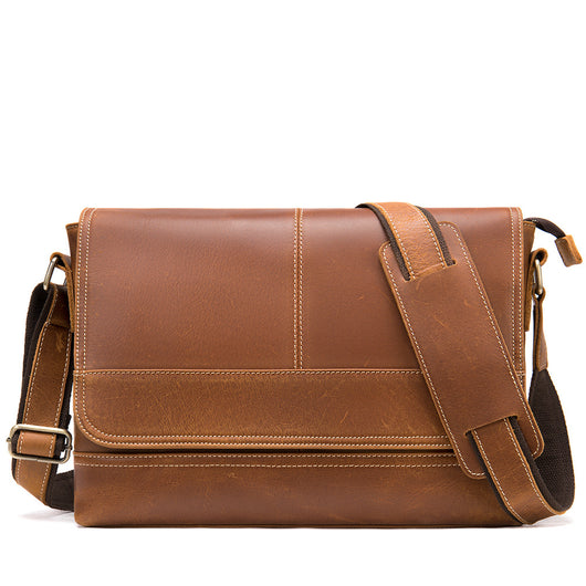 Maletín Bandolera de Cuero Genuino para Hombre - Image 5