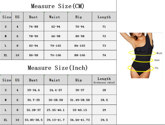 Traje de Baño Bikini Asimétrico con Volantes y Color Sólido - Image 9